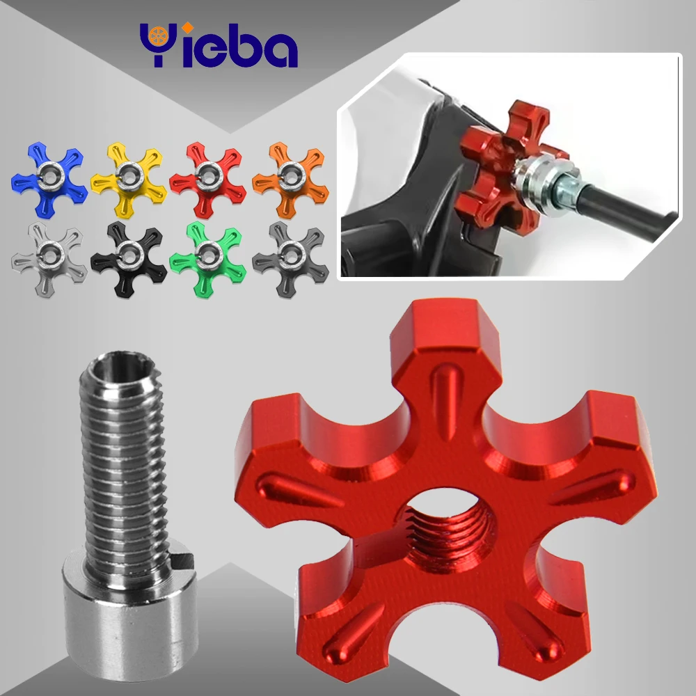 

For Honda CBR600RR CBR1000RR CBR250RR CBR 600 1000 250 RR Motorcycle CNC Brake Clutch Cable Wire Adjustment Screw M10 M8*1.25
