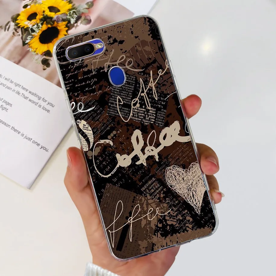 For Oppo A5s AX5s Case Cute Cartoon Panda Back Cover Soft Silicone Phone Case For Oppo A12 A7 AX7 Bumper Oppo AX5s OppoA5s Funda image 2