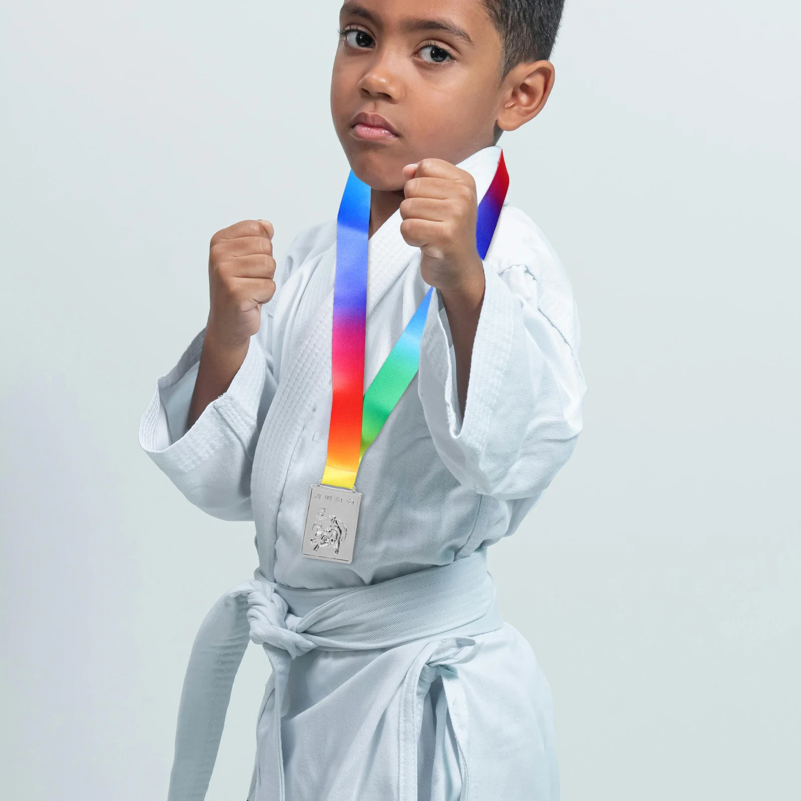

Silver Metal Judo Medals Competition Awards Martial Arts Training School Events Sports Winners Participation Medals
