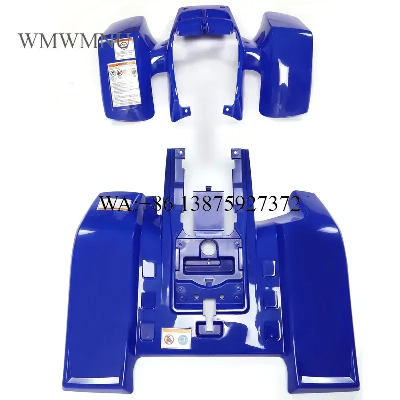 Wmwmnu Plastic Fairing Front Rear Fender Flare Grille Bodywork Kit for ATV UTV Parts for Raptor YFM 350 Banshee
