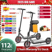 AOVOPRO APP Scooter Electric 31KM/H 8.5 Inch Anti-skip Solid Tire 350W Folding Electric Scooter Dual Lighting System 25KM Range