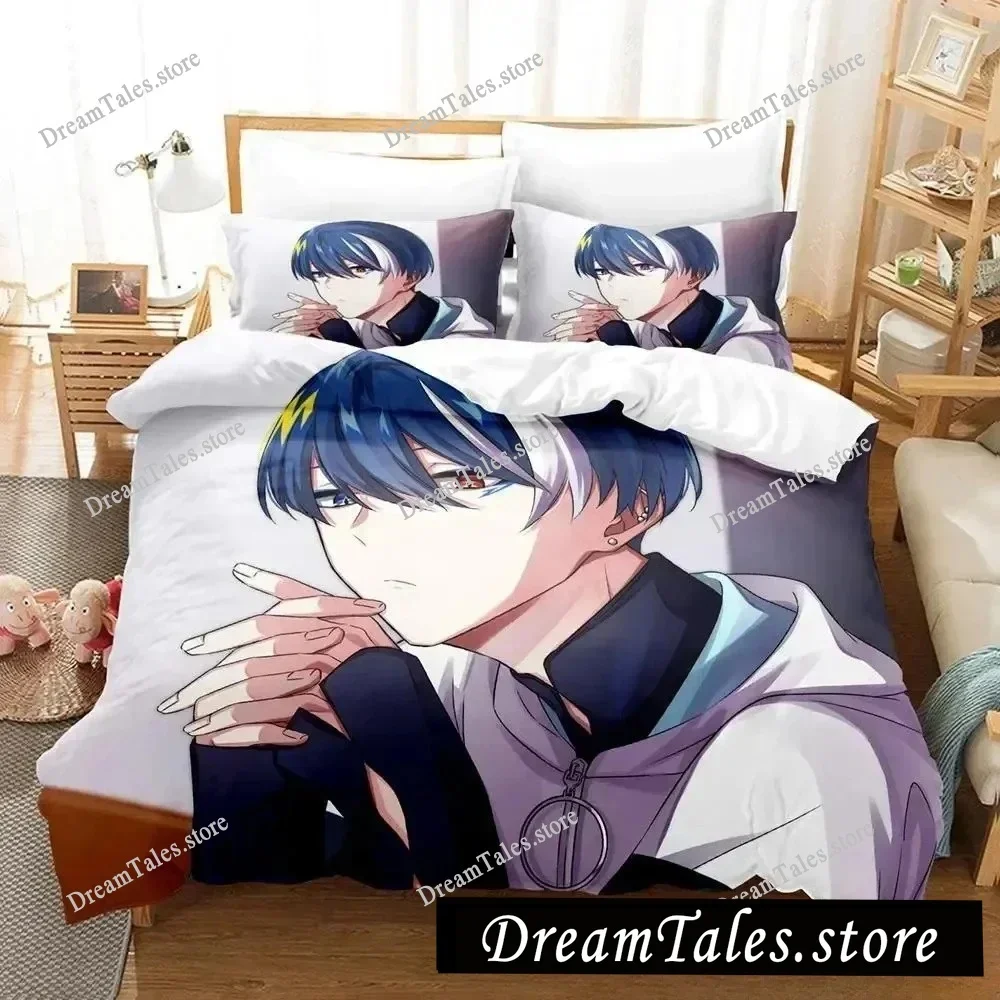 Technoroid Overmind Bedding Set Single Twin Full Queen King Size Bed Set Adult Kid Bedroom Duvet Cover Sets 3D Print Anime Bed