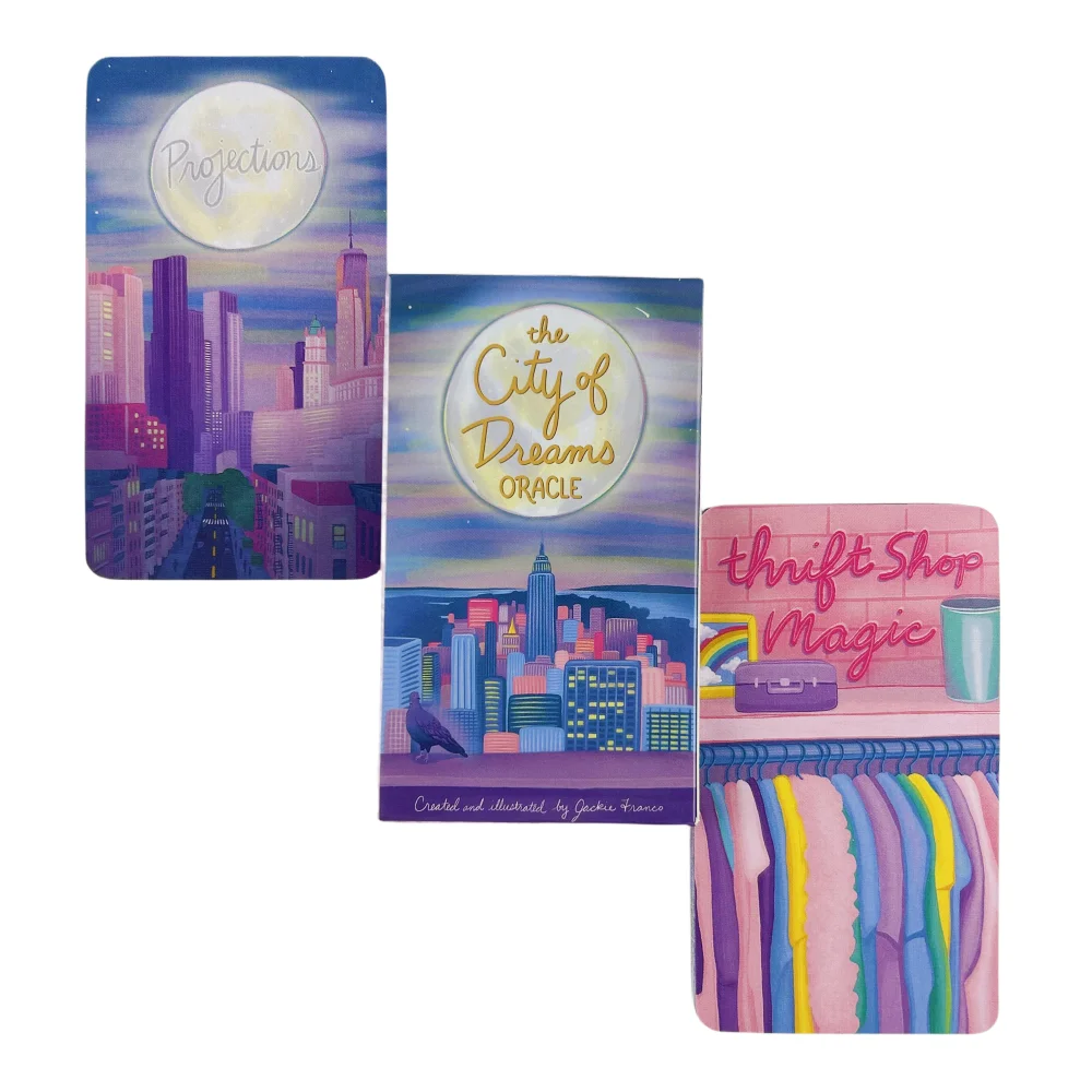 The City Of Dreams Oracle Cards A 35pcs Board Game Cards For Party