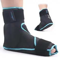 1 Pcs Foot Ankle Ice Pack Wrap for Injuries Cooling Gel Pack Hot Cold Compress Therapy for Pain Relief Sprain Resuable Ice Boot