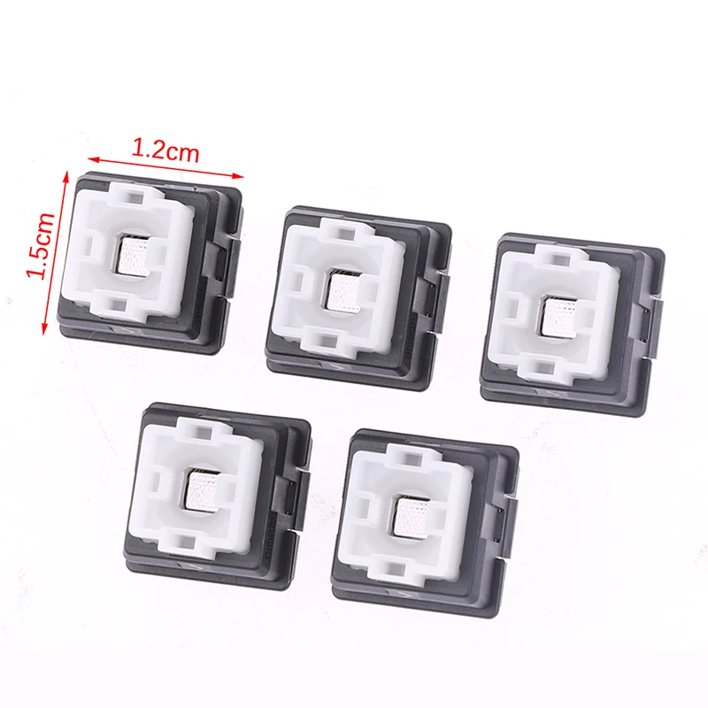 

5Pcs Romer-G Switch Mechanical Keyboard Shaft Change Shaft Black For Logitech G310 G413 G512 G613 G810 G910