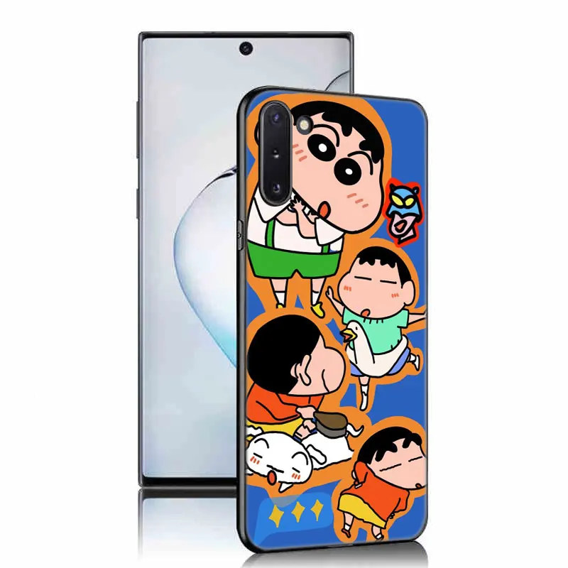 Cartoon C-Crayon Shinchan Case For Samsung M30 M31 S Note 10 20 M04 M13 M32 M14 M23 M33 M34 M42 M52 M53 M54 M11 M12 M21 M22 M51