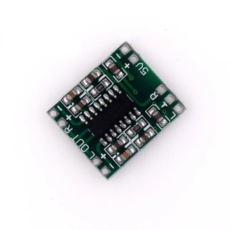 PAM8403 Super mini digital amplifier board 2 * 3W Class D digital amplifier board efficient 2.5 to 5V USB power supply