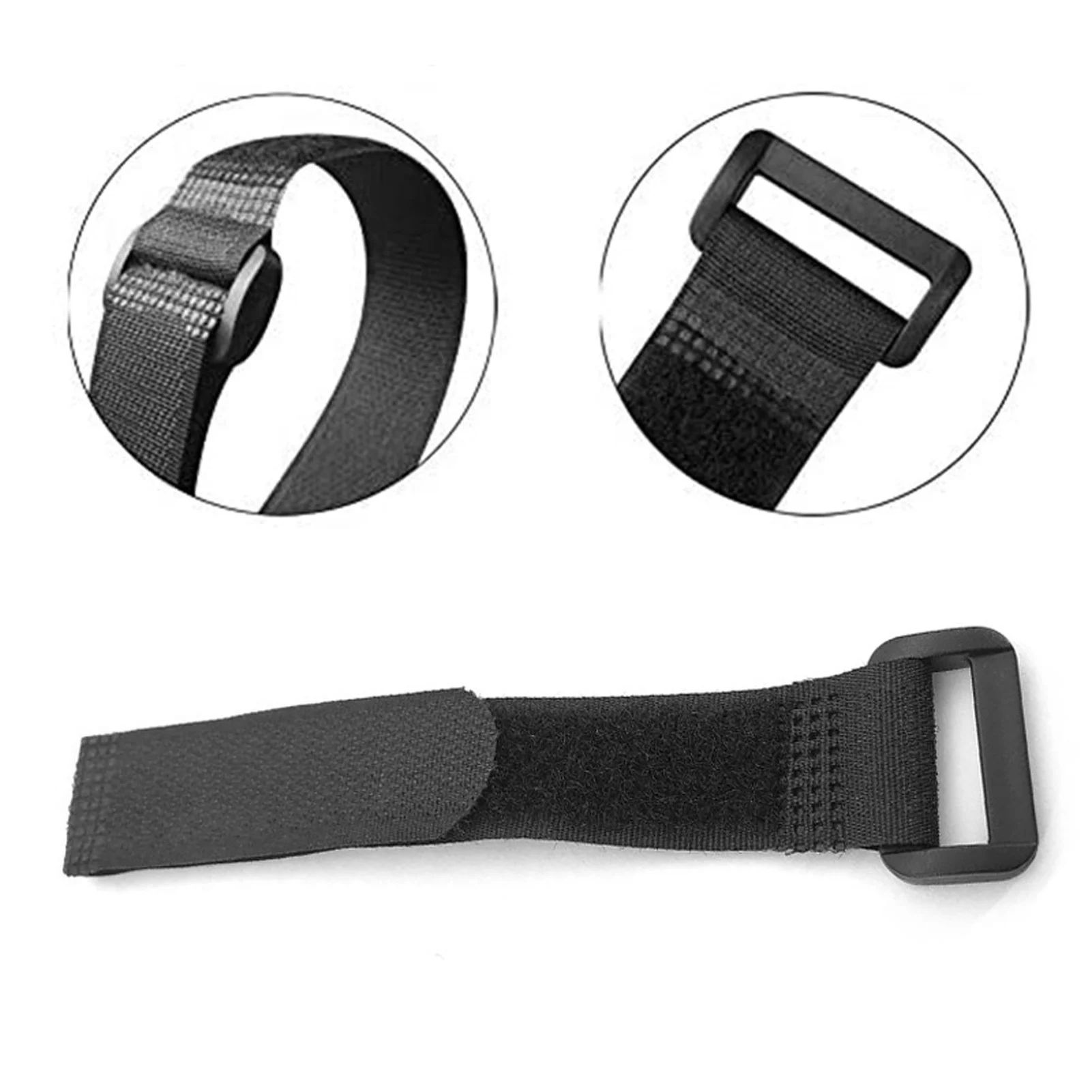 10pcs Bicycle Cable Ties Durable Nylon Hook and Loop Straps for Cycling Accessories Bike Frame Organizer Gear Wrap