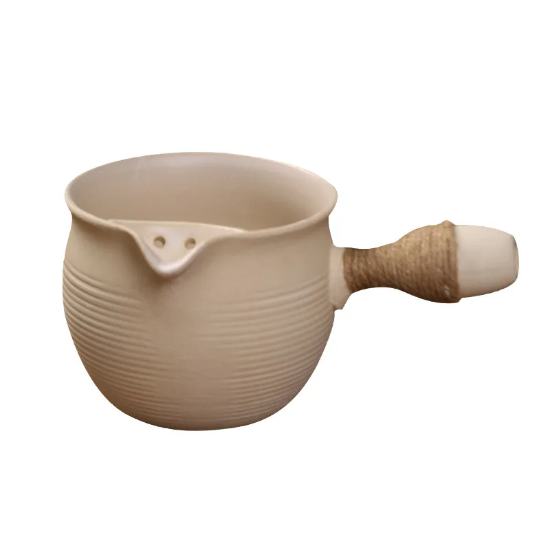 Chinese-style coarse pottery enclosure stove tea set outdoor camping household barbecue grill clay carbon stove