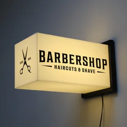 Outdoor Licht Teken Zakelijke Borden Externe Verlichting Led Uithangbord Bewegwijzering Custom Logo Winkel Lamp Muur Montage Waterdicht