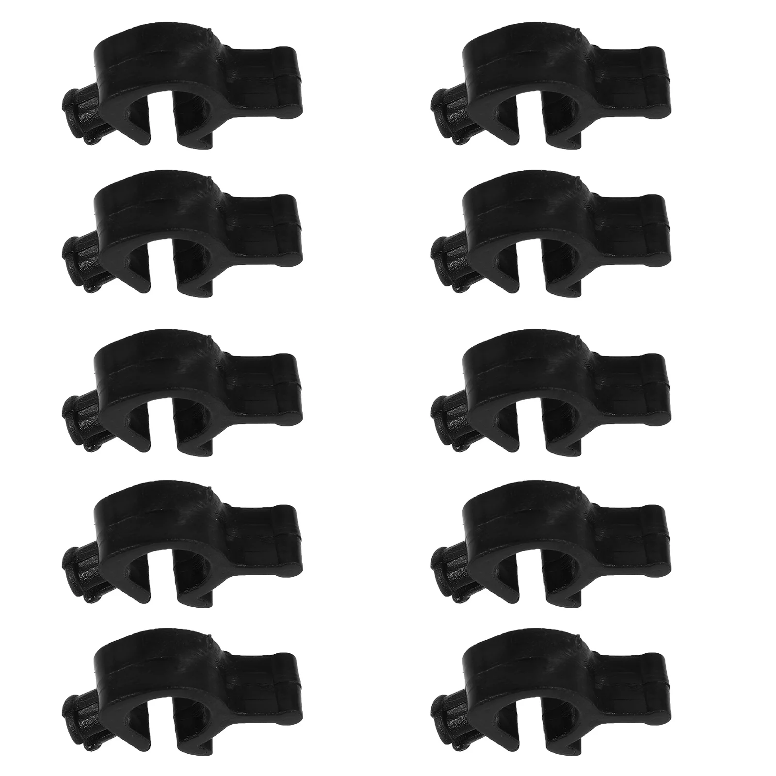 10Pcs Light Wire Clip Mount Hard Hat Flashlight Cable Holder Reliable Clip for Mining and Construction Use