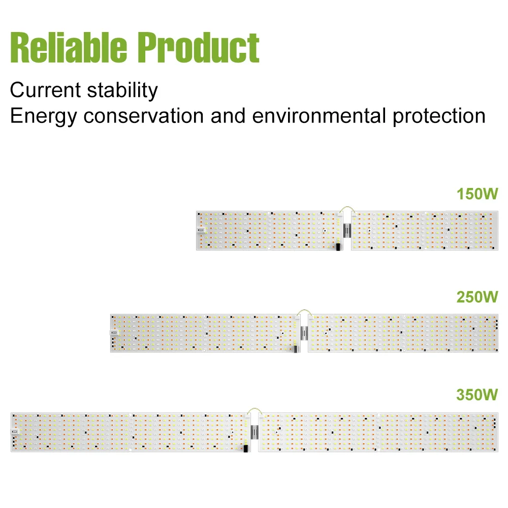 350 واط LED لوحة الكم النبات تنمو ضوء الطيف الكامل Phytolamp الولايات المتحدة/الاتحاد الأوروبي التوصيل لخيمة النمو الداخلي زهرة الطماطم الخضروات الخضراء #4