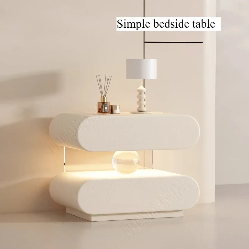 Nordic White Night Table Bedroom Kids Cheap Organizer Night Table Wooden Minimalist Mesita De Noche Dormitorio Home Furniture