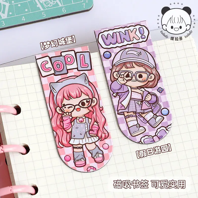 Telado Kawaii Handbook Set Gift Box Cute Handbook Journals Notepad Diário Notebook Simples Student Hand Account Gift