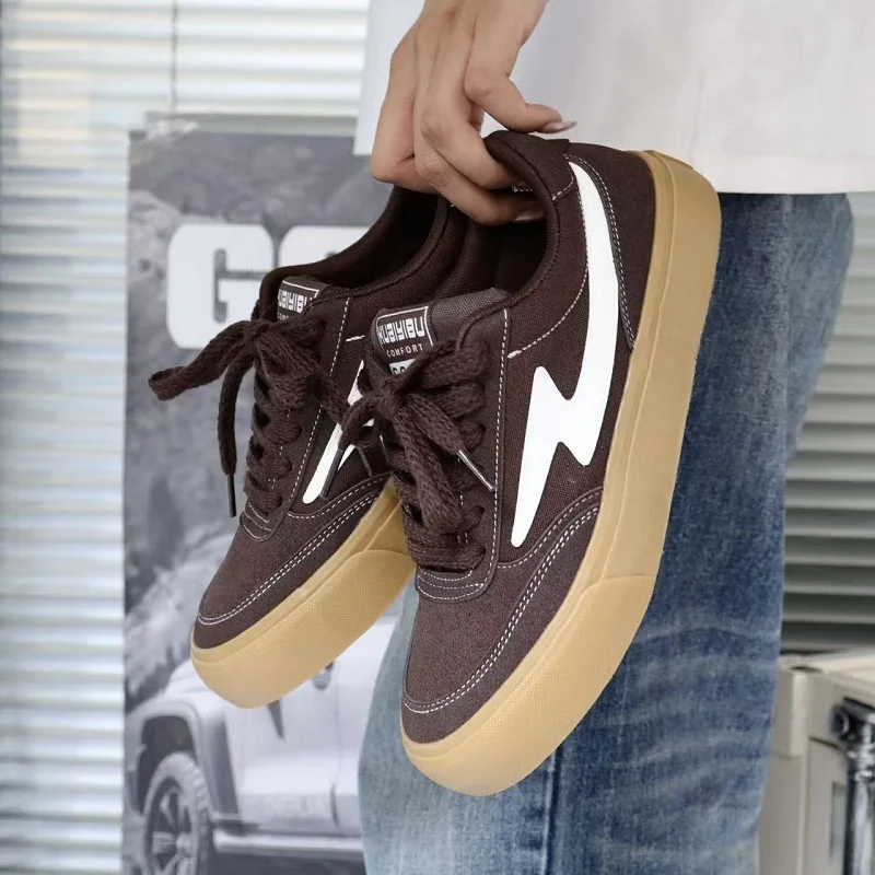 Men's shoes spring summer new styles men's niche design youth versatile casual shoes sports trendy board shoes