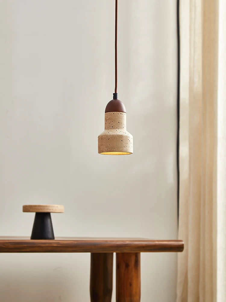 

Японский стиль ваби-саби изголовье спальни, подвесной светильник в стиле ретро, дизайнерский креативный подвесной светильник для ресторана