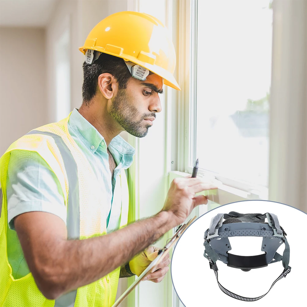 

2 Pcs Hard Hat Lining Adjustable Suspension Full Brim Liner Bump Cap