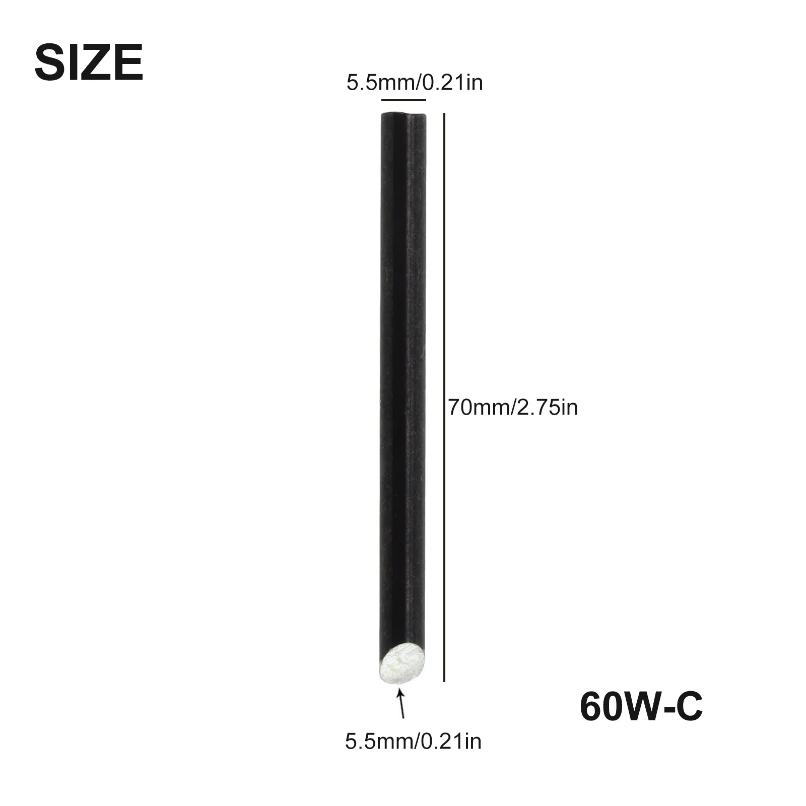 1 stücke 0,8mm 1,5mm c k Lötkolbens pitze 60w Kupfer löt köpfe Schweiß reparatur werkzeug 150-480 antike c Schweiß werkzeug teile