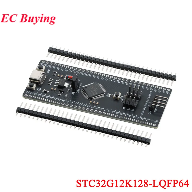 Płytka rozwojowa STC8H8K64U STC32G12K128 LQFP64 DIP40 8051 Mikrokontroler Rdzeń Nauka Programowanie Moduł USB Download Burning Simulation — zdjęcie produktu 6