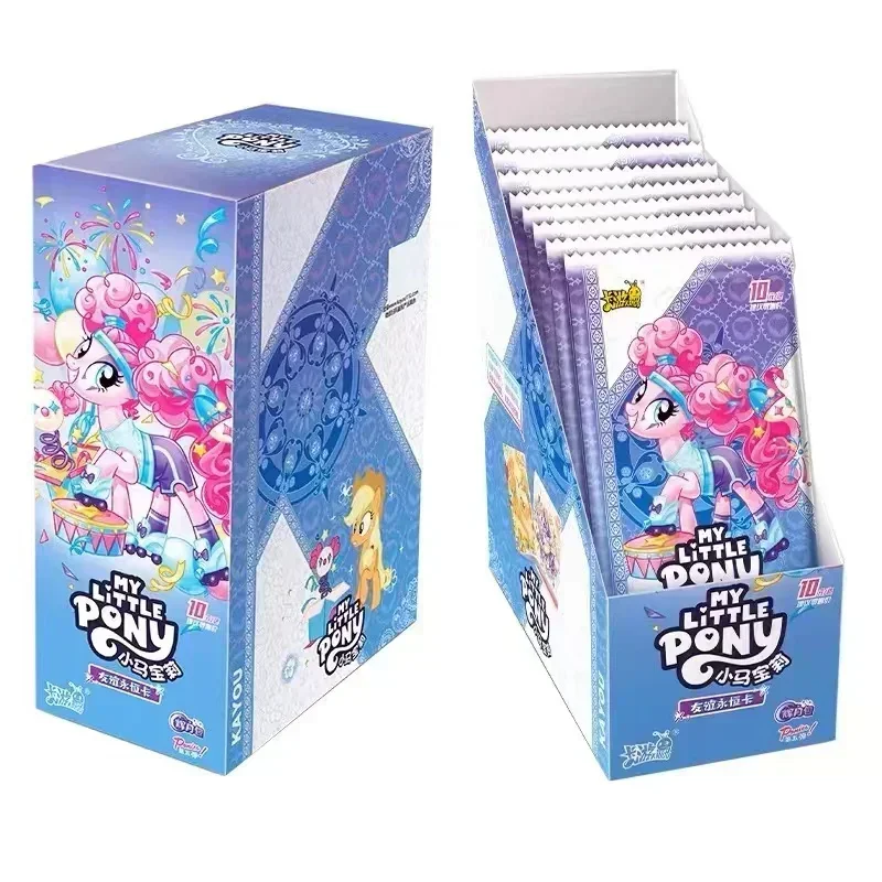 KAYOU Genuine My Little Pony Card Cute Funny Party Friendship Eternal Card Huiyue Pack Rare SGR Collection Cards Princess Card