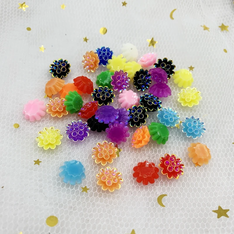 50Pcs 11Mm Ab Resin… - image