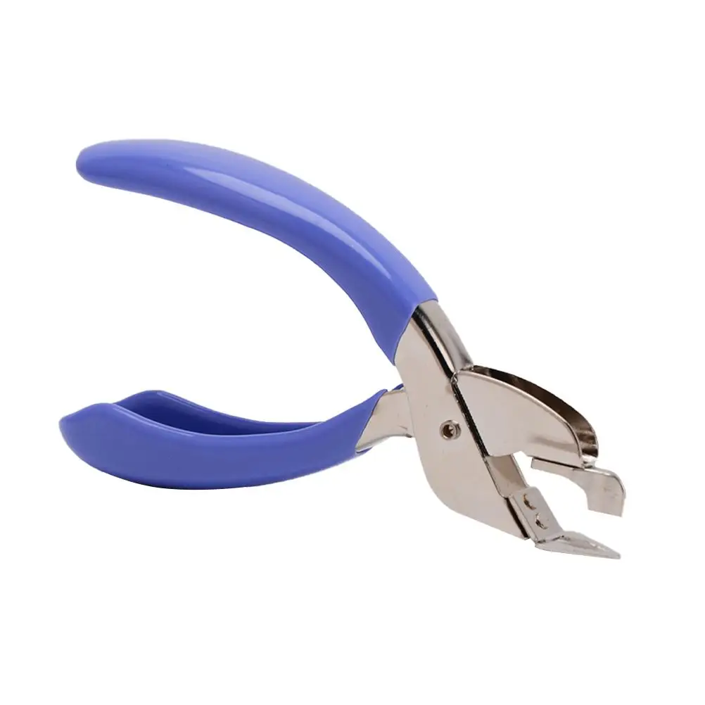

Staple Remover Handheld Nail Puller Staple Remover For Stapler for Office School Blue Pink Lightweight Compact Practical Gadgets