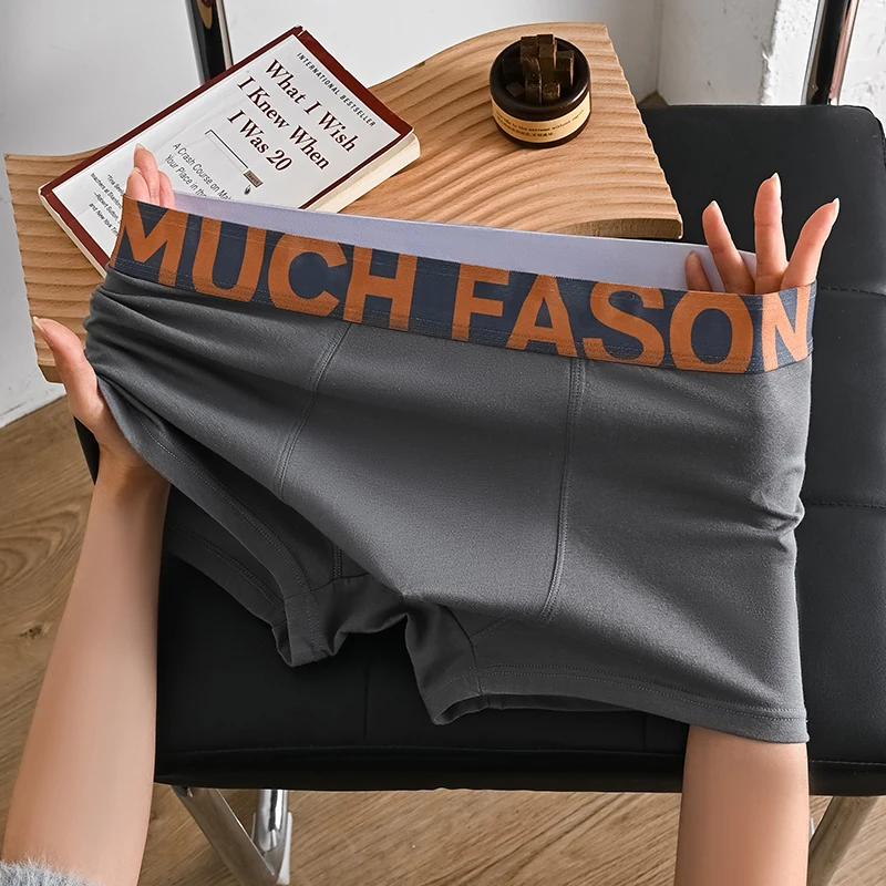3Pcs Men Unerderwear Cotton Man Boxer Men's Square Panties Man Underwear Hot Boxers and Underpants Mens Shorts Gifts Briefs Set