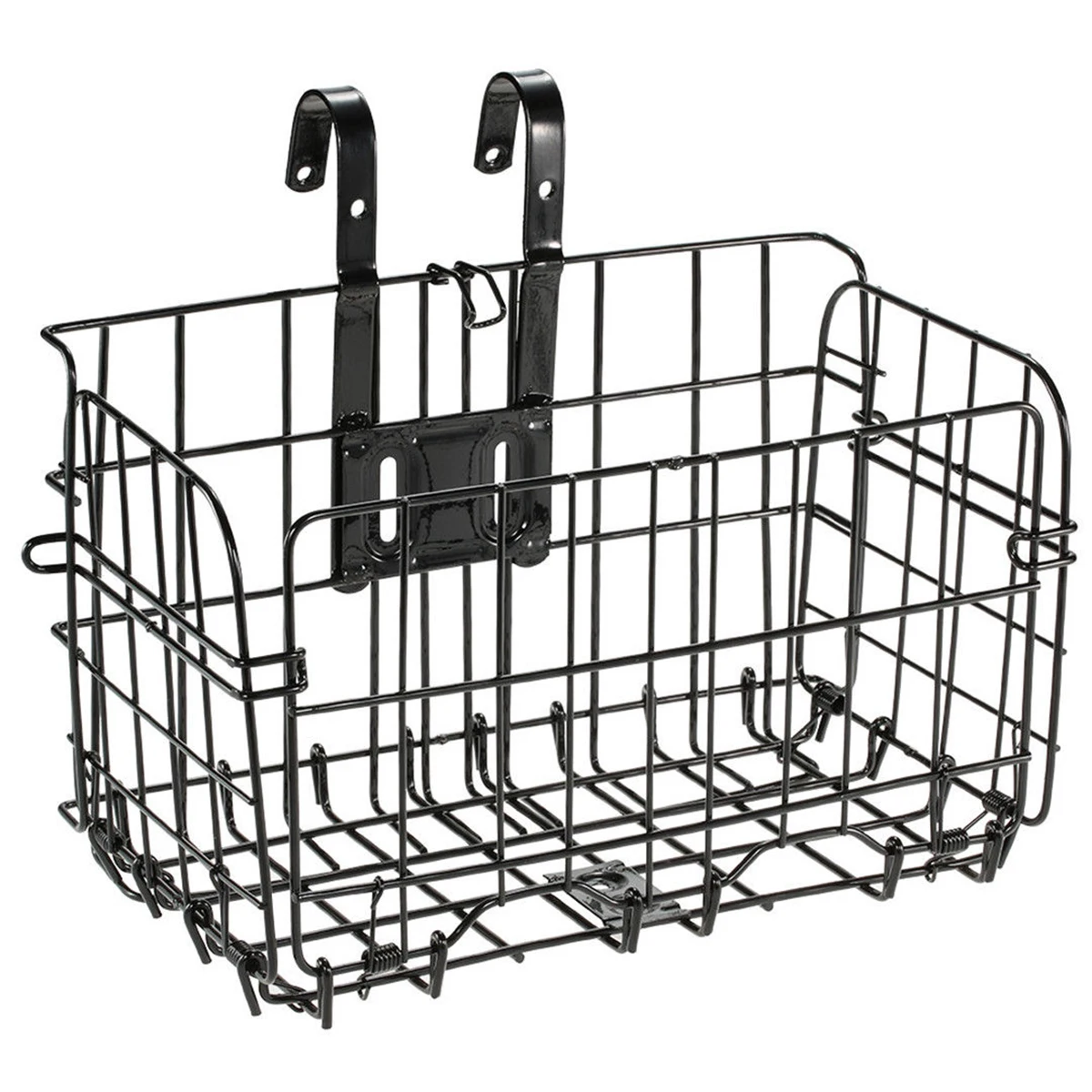 

Bicycle Basket for Bike Front Folding Electric Kids Car Black Child Bikes Adults