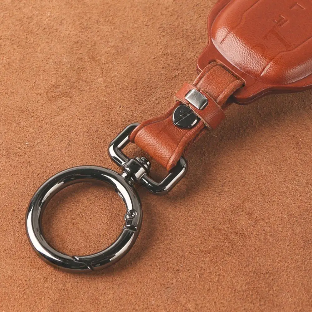 يصلح ل تسلا نموذج 3 S Y Model3 ModelY ModelS 2018-2023 اكسسوارات السيارات مفتاح الموضة حافظة جلدية المفاتيح السيارات كيرينغ مشبك