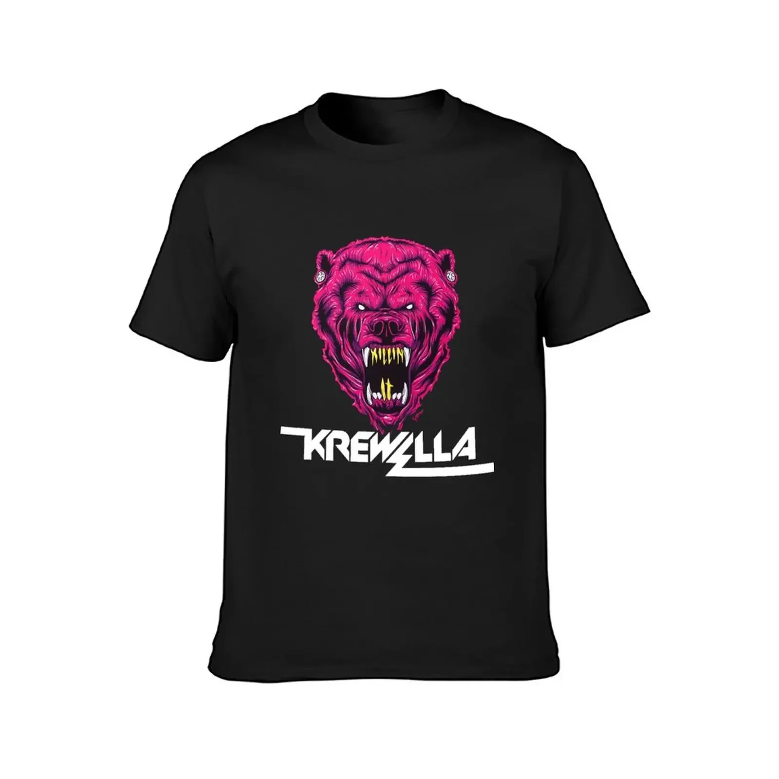 KReWELLA Essential T-Shirt plus size clothes boys animal print t shirts for men graphic