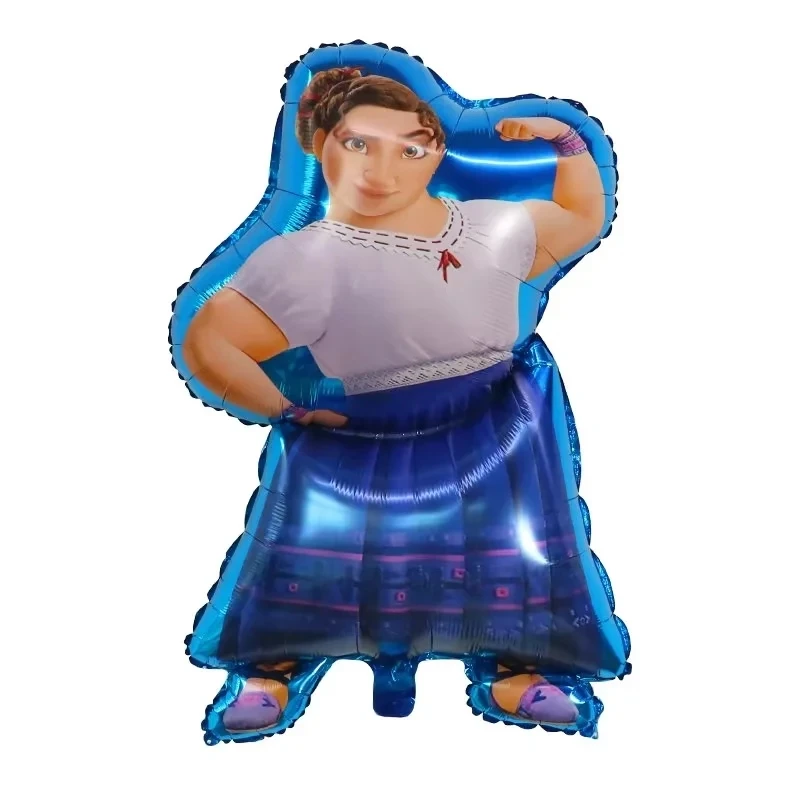 디즈니 Encanto Mirabel Isabella Luisa Dolores Antonio 호일 풍선 어린이 생일 파티 장식 베이비 샤워 용품 글로브