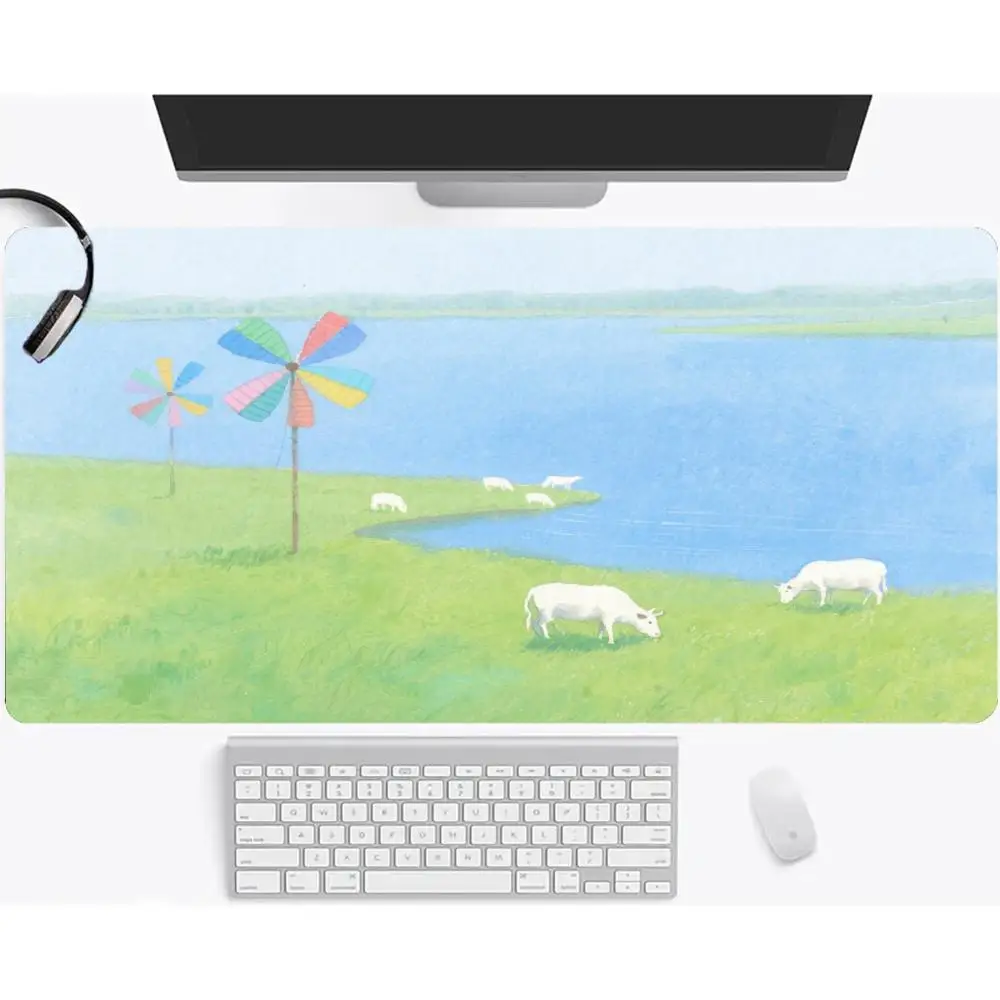 

Коврик для мыши, коврик для стола, игровой коврик для офиса, спальни, противоскользящий коврик для ноутбука, настольный компьютерный коврик для мыши