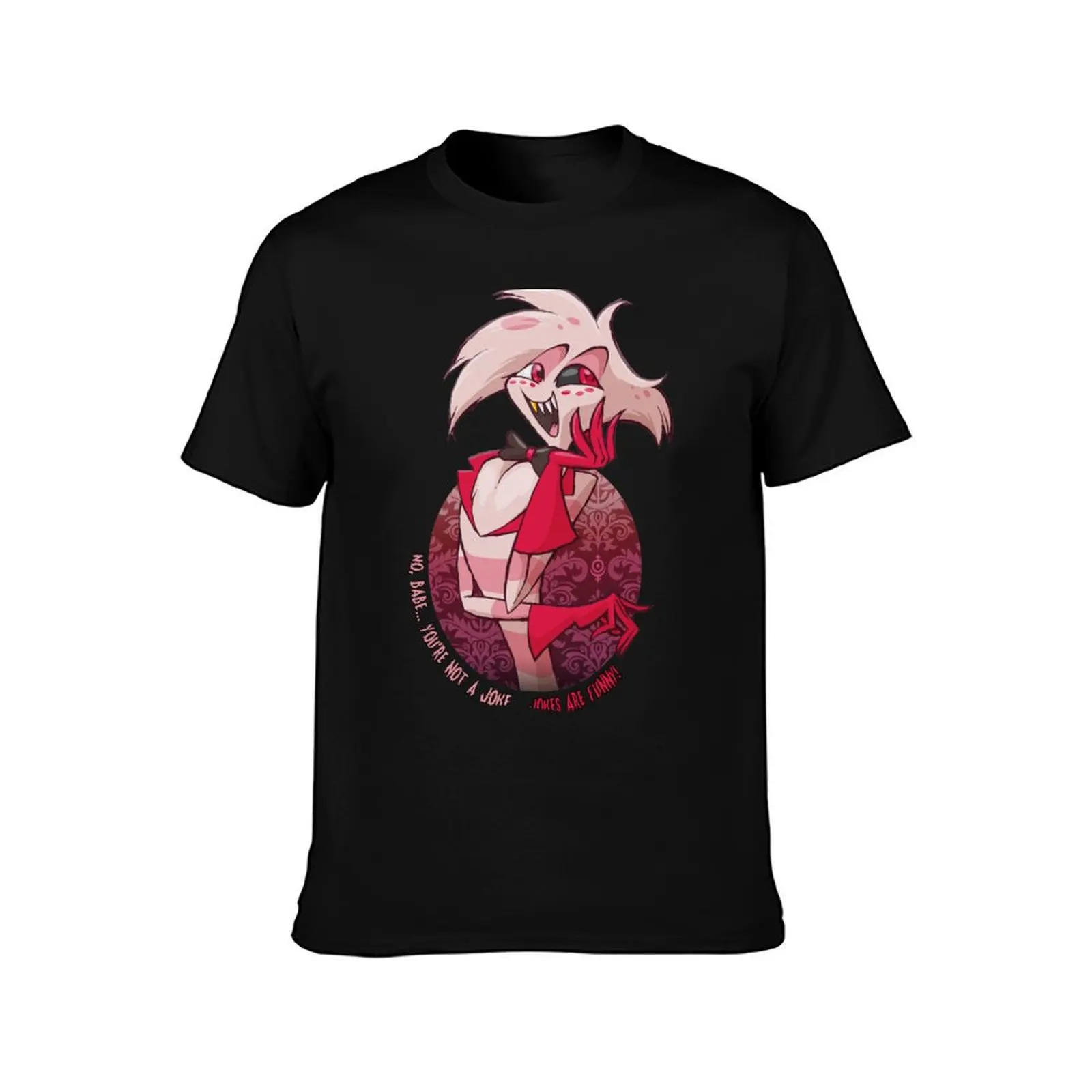 Angel dust joke T-Shirt Fashion Letter Print T-Shirt
