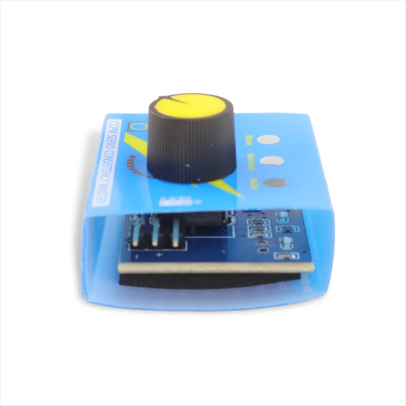 Servobador azul de alta calidad, prueba de engranajes CCPM, comprobador maestro de consistencia, 3 canales, 4,8-6V, con luz indicadora para RC DIY, 1/2/3/5 Uds.