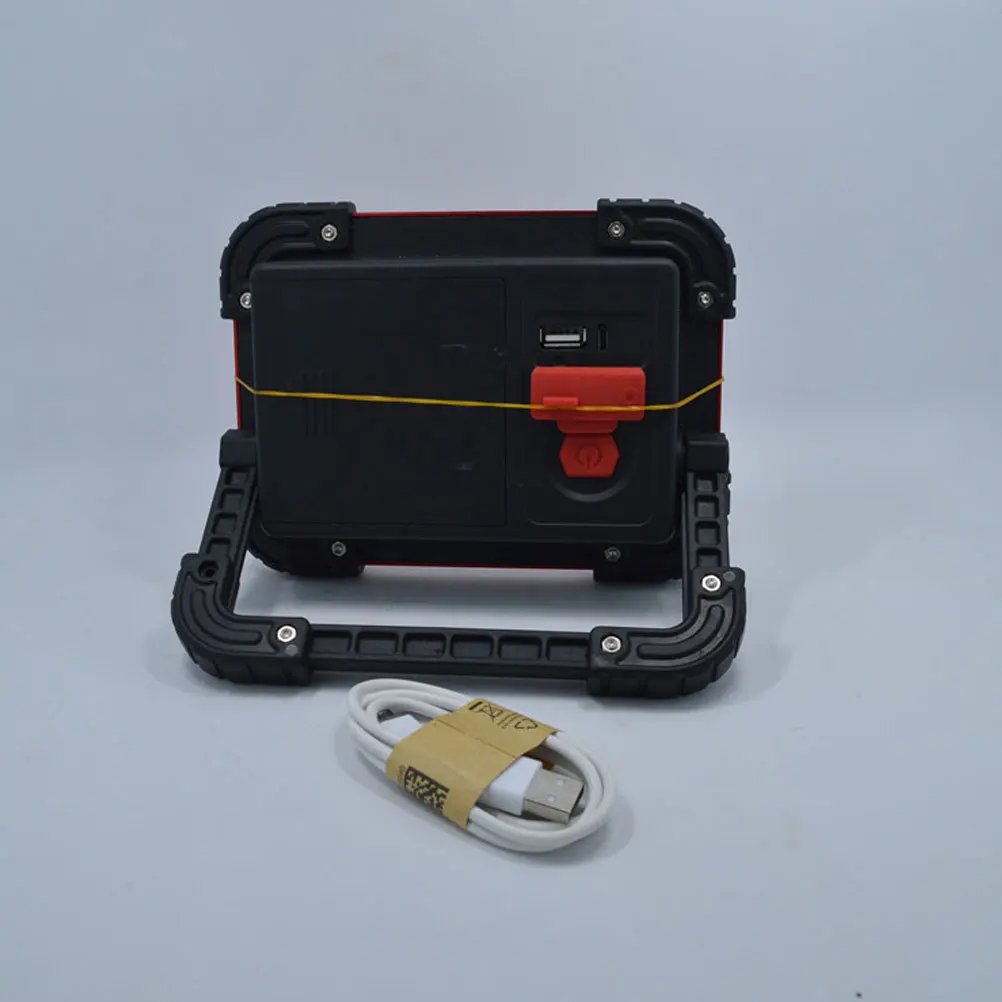 

30W Strong Power Searchlight LED Camping Flashlight USB Rechargeable Waterproof Emergency Light Outdoor Hiking Night Lamp