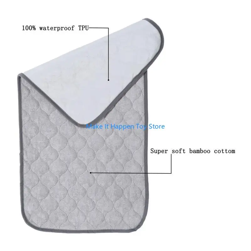 28EC مبدل حفاضات الأطفال، ملاءة ناعمة وماصة لتغيير الحفاضات مقاومة للماء #5