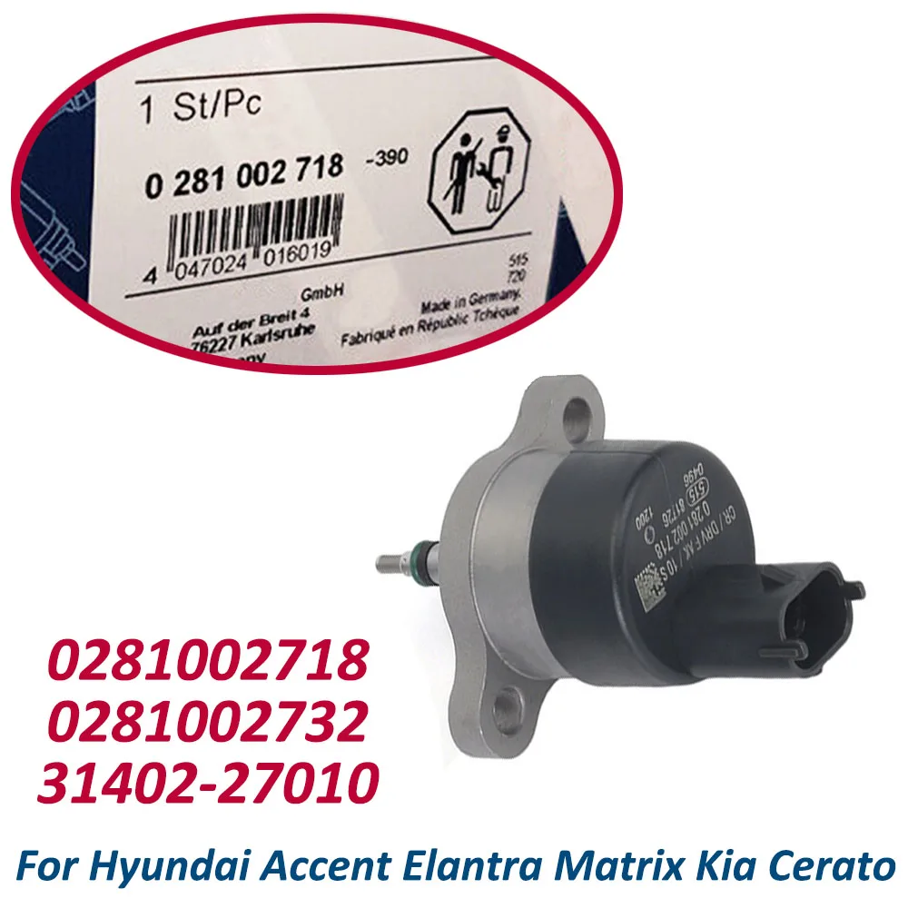 0281002718 31402-27010 Fuel Pressure Regulator Control Valve For Hyundai KIA Accent Elantra Tucson Matrix 2002-2009 0281002732