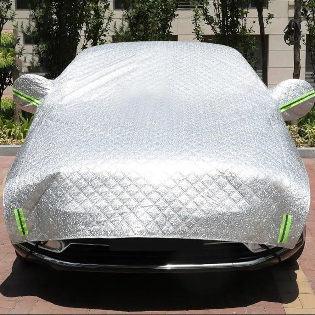 Car Cover Windshield Windproof Heat Insulation Cover Snow And Hail Protection Outdoor Awning Car Front Windshield Anti-frost