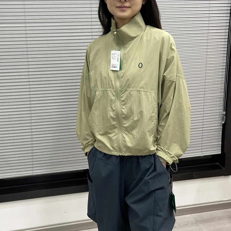 

Сверхлегкая женская куртка свободного кроя с воротником-стойкой, лето-весна, оригинальная верхняя одежда из пряжи Faion