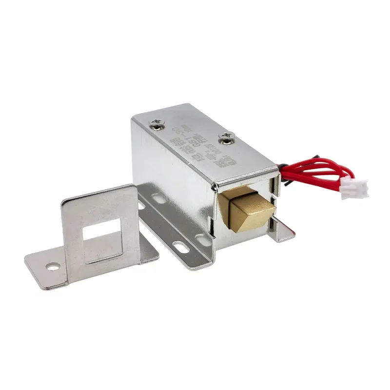 Intelligent Electromagnetic Lock 12V 24V Frame Electromagnet Electric Control Lock for Drawer Cabinet Door 10mm And Guide Plate