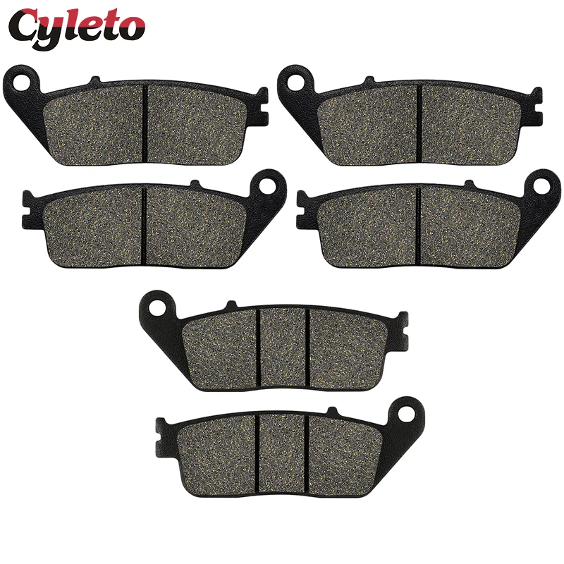 Motorcycle Front and Rear Brake Pads for Honda VFR750F CBR750 FRC27 Superaero CBR1000F ST 1100 Pan European GL 1500 Valkyrie F6C