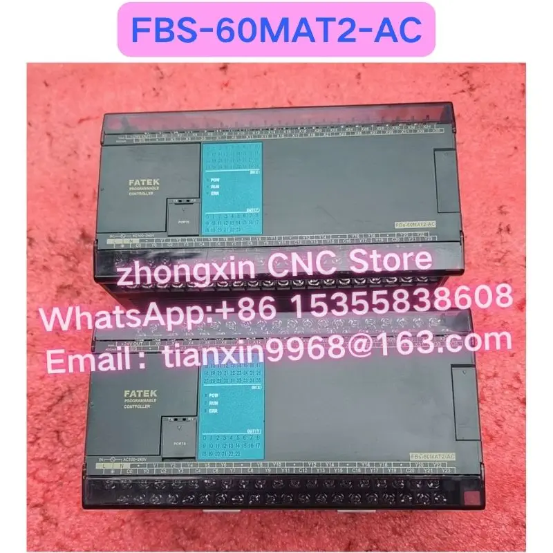 second-hand FBS-60MAT2-AC PLC module Functional test OK Fast delivery