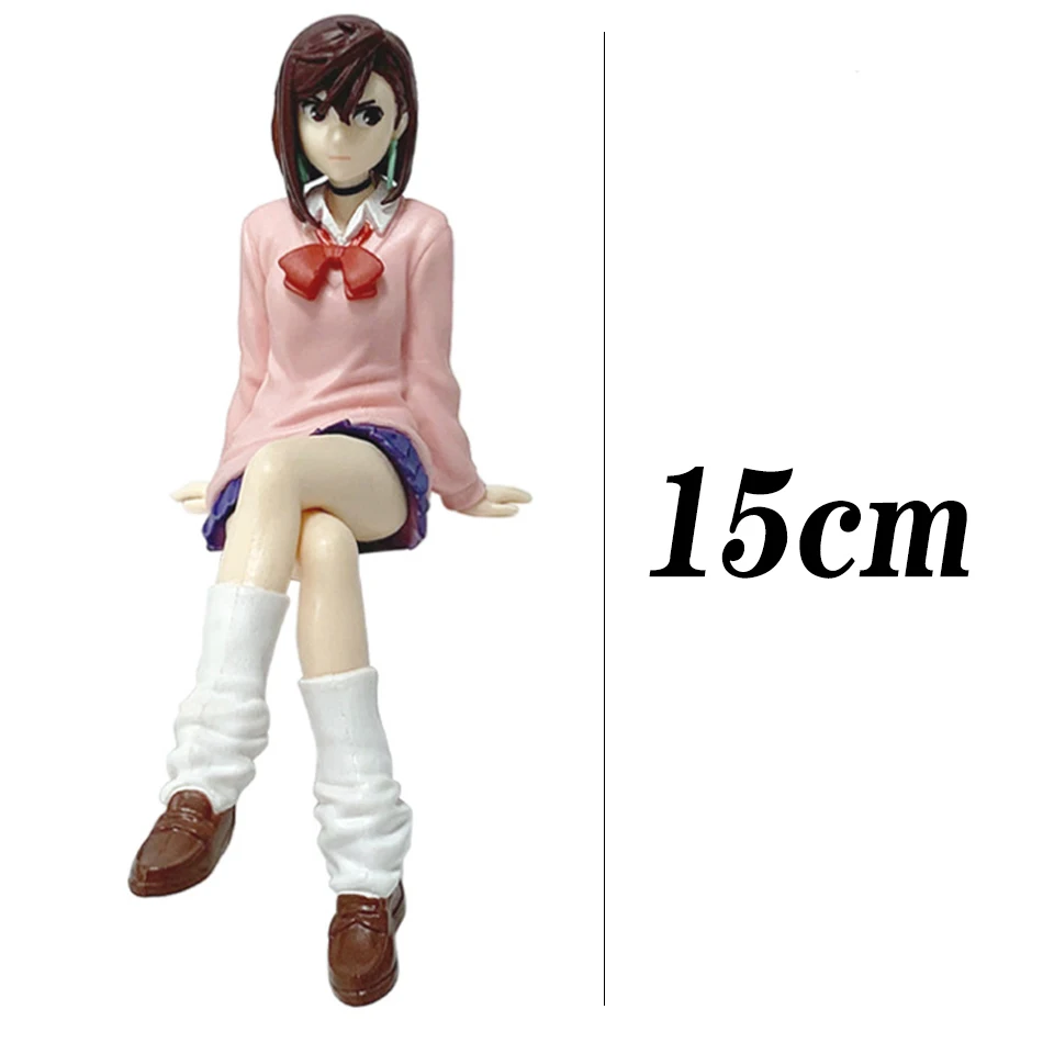 15cm Anime Dandadan Ayase Momo Shiratori Aira Postawa Siedząca S.H.Figuarts Transformowana Model do Składania PVC Figurka Akcji Zabawka Prezent