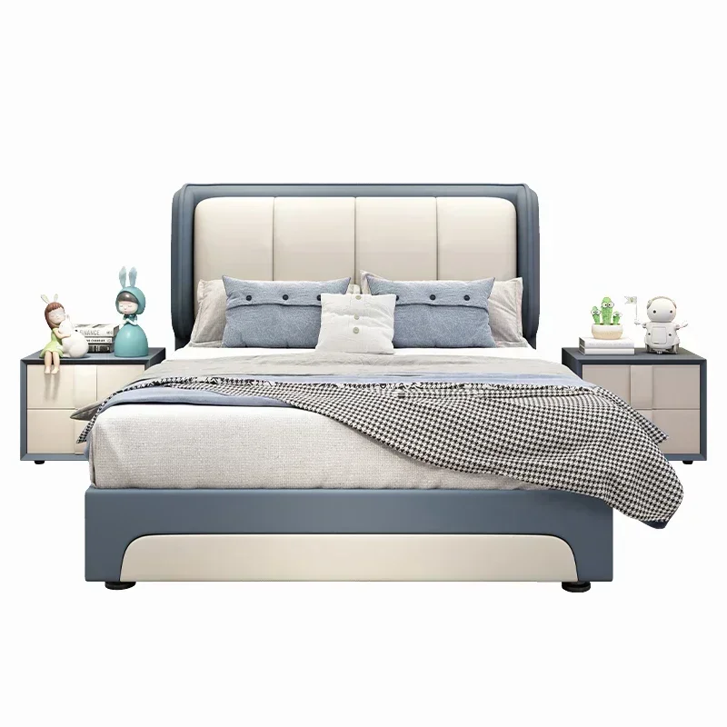 

Long - lasting Girls Single Small Double Bed Nordic Storage Luxury Elegant Double Bed Drawer Child Camas Moderrnas Inteligentes