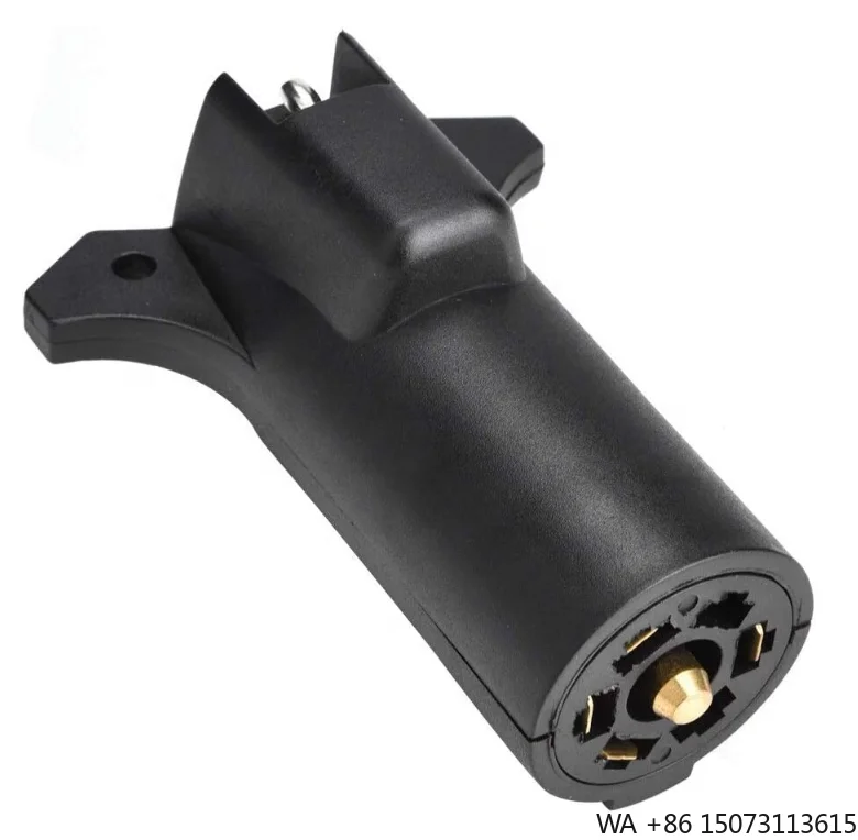 American 7-Way Blade to 5-Pin Flat Trailer Adapter  Plug Converter 7 Way to 5 Way for Trucks RVs Cars Boats