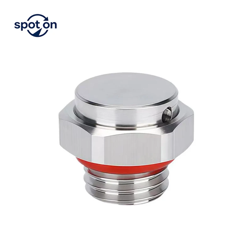 304 Stainless Steel Waterproof Vent Plug M5M8M10M12IM20 Automatic Venting Breather Valve Heat Dissipation Pressure Relief Valve