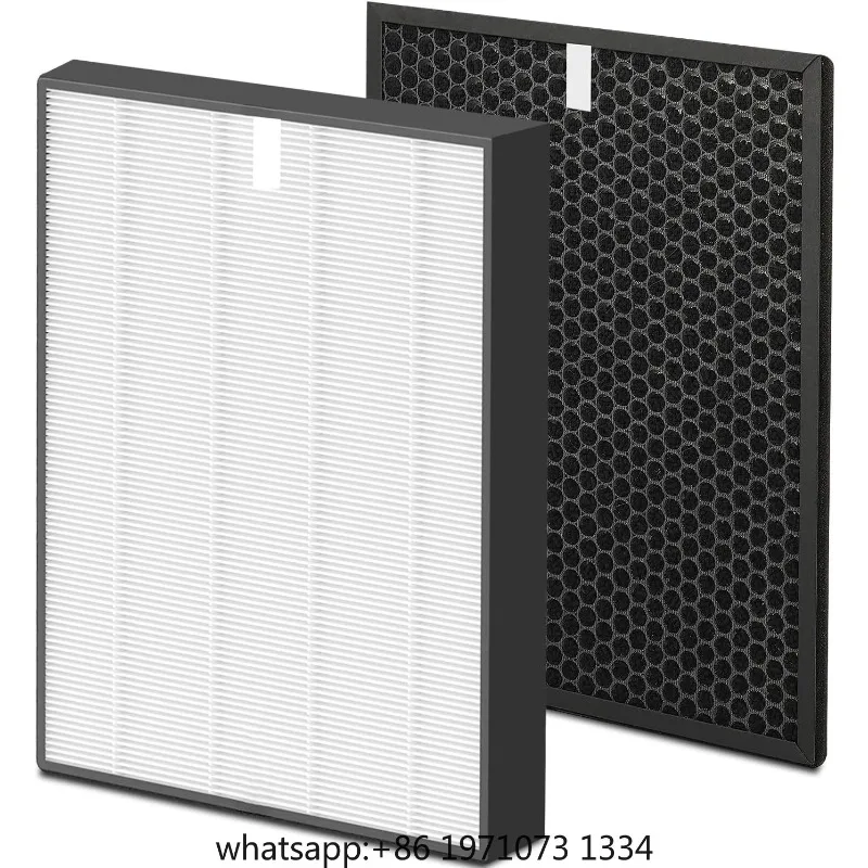 for Philips AC2882 AC2887 AC2889 AC3829 Replacement Filters, FY2420 FY2422, 1 HEPA & 1 Activated Carbon Filter, Series 2000/3000