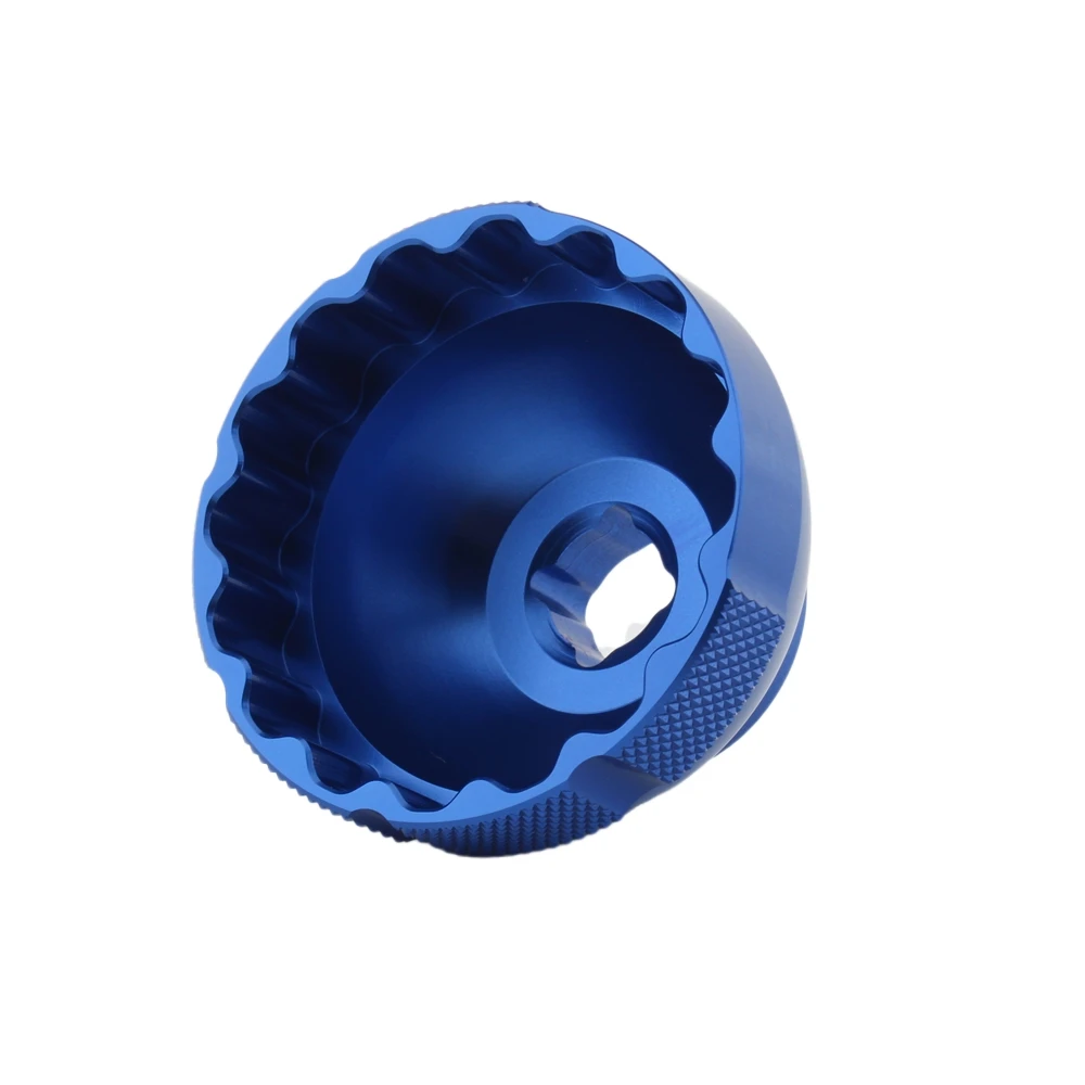16-Nocken-Innenlager-Demontagewerkzeug BBT-69.2, 44mm 3/8 Zoll Antrieb, Kompatibel mit Shimano SRAM Chris King Externen Fahrrad-Innenlager – Detail 5