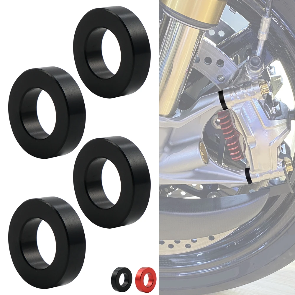 Motorcycle Front Brake Caliper Spacers for Ducati Streetfighter 1098/S 09-14 Streetfighter V4/S 20-21 Multistrada 1200 S 15-2017