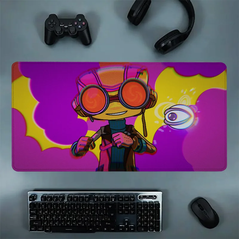 Psychonaut Mouse Carpet Gaming Mouse Pad 900x400 Office Accessories Deskmat Mousepad Xxl Desk Mat Game Mats Gamer Mause Anime Pc